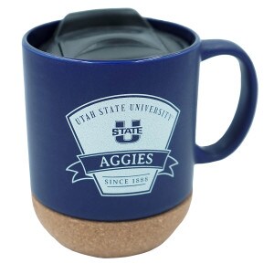 Utah State University U-State Aggies Since 1888 Cork Bottom Lid